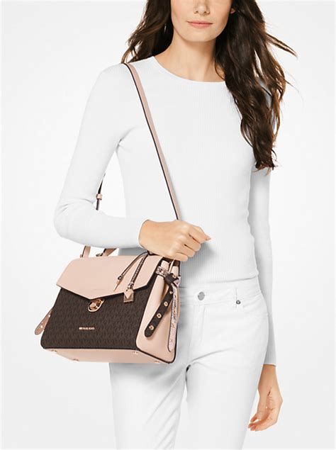 bristol bag michael kors wrbsite|Bristol Medium Logo Satchel .